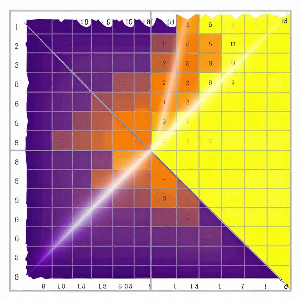 Color-coded lottery stats board highlighting extreme cold zones in purple and short-term patterns in yellow